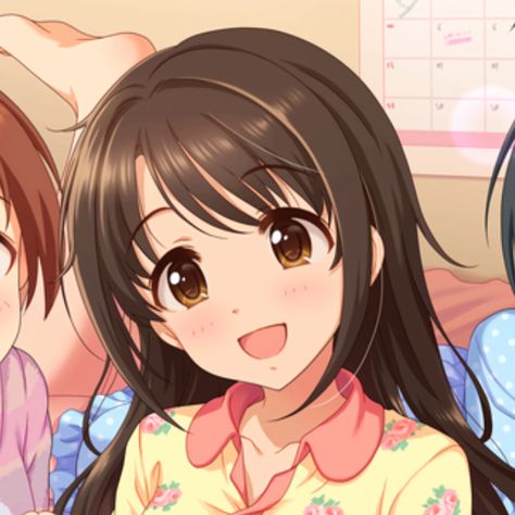 Uzuki Shimamura from Idolm@ster Uzuki Shimamura, Idolmaster Cinderella Girls, I Icon, Matching Icons, Cute Nails, Cinderella, Anime, Art