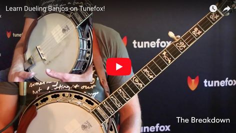 Dueling banjos, (the banjo tune from movie Deliverance) is one of the most popular instrumental banjo tunes. It is also the most requested banjo tune by students to learn how to play. Learn how to play it with this free video lesson and banjo tab here! Learning Banjo, Dueling Banjos, Banjo Tuning, Banjo Chords, Famous Country Singers, Banjo Tabs, Banjo Lessons, Mystery Party Game, Banjo Music