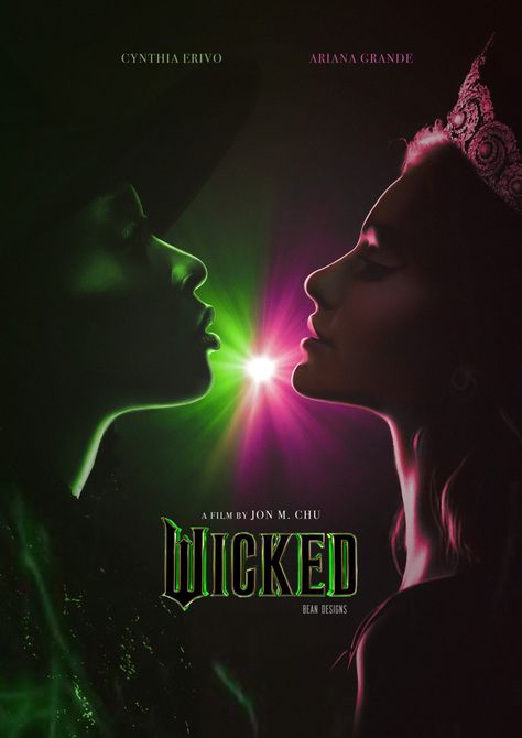 Wicked Poster, Ariana Grande Poster, Elphaba And Glinda, Ariana Grande Album, Wicked Musical, Cynthia Erivo, Glinda The Good Witch, Ariana Grande Wallpaper, Ariana Grande Photoshoot