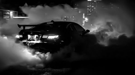 Black Car Aesthetics Wallpaper, Cars At Night Aesthetic, Cars Banner, Dark Banner, Banner Black And White, Black And White Banner, 1366x768 Wallpaper, تويوتا لاند كروزر, Car Gif