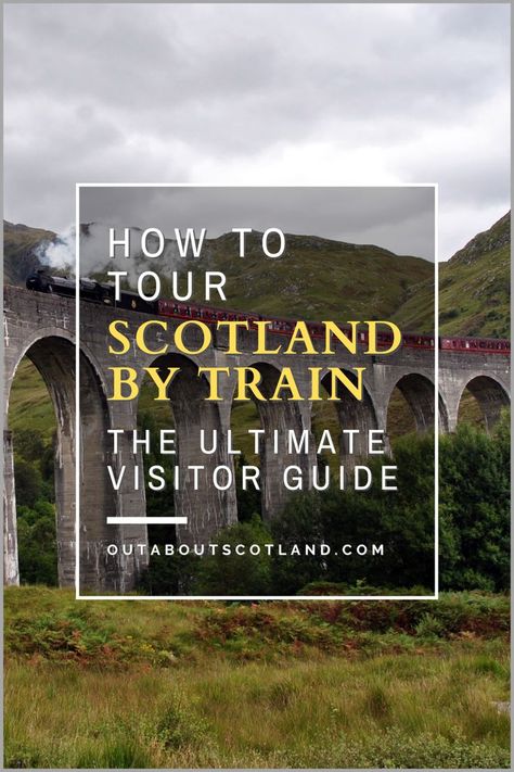 Discover the best train journeys in Scotland in this ultimate guide that includes train travel tips, advice on saving money on tickets, and a complete 8-day train tour of Scotland. Train Tours Of Scotland, Train In Scotland, Scotland Train Tour, Scotland By Train Itinerary, Scotland Train, Scotland By Train, Tour Scotland, Scotland Vacation, Scotland Road Trip