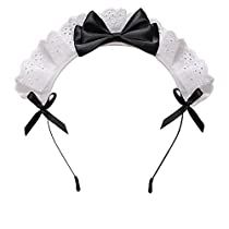 Check this out on Amazon Maid Headpiece, Maid Hat, Maid Headband, Headband Ribbon, Clever Costumes, Maid Cosplay, French Maid, Fashion Inspiration Board, Kawaii Accessories