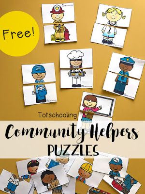 FREE printable Community Helpers emergent reader book "When I Grow Up". Kids will have a blast reading, tracing and coloring while practicing sight words and learning about occupations. Prek Community Helpers, Community Helpers Week, Community Helpers Preschool Crafts, Community Helper Lesson, Community Helpers Crafts, Community Helpers Activities, Community Helpers Preschool Activities, Community Helpers Unit, Shadow Matching