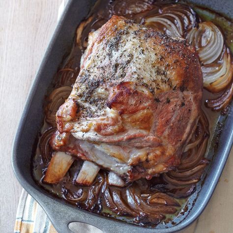 Veal Roast, Crown Roast Of Pork, Crown Roast, Holiday Roasts, Veal Recipes, Specialty Food Store, Thyme Recipes, Olive Relish, Holiday Cookie Recipes