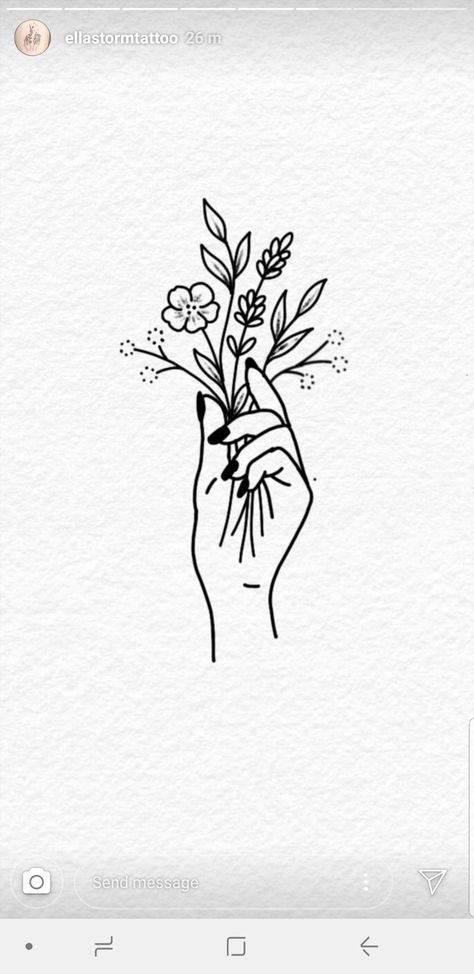 Tattoo Birth Flowers, Animal Rights Tattoo, Logo Flor, Maine Tattoo, Hd Tattoos, Watercolor Line Art, Love Is Enough, Wall Drawings, Simple Sketches