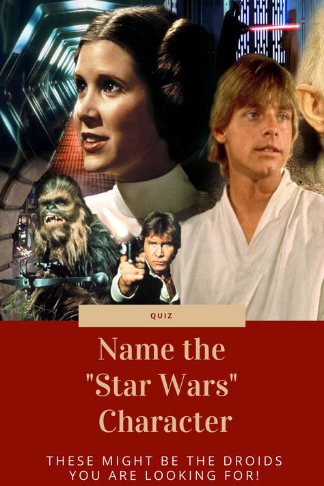 Star Wars Quizzes, Star Wars Quiz, Buzzfeed Quiz Funny, Zimbio Quizzes, Luke Hemings, Couples Quizzes, Carrie Fisher Princess Leia, Quiz Names, Play Quiz