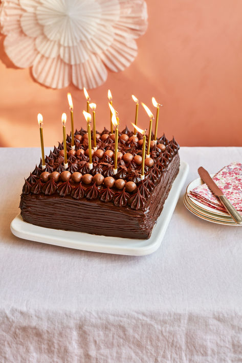 Mary Berry Recipe, Chocolate Birthday Cake, Mushroom Coffee, Birthday Cake Chocolate, Berries Recipes, Birthday Cake Recipe, Mary Berry, Decadent Chocolate, Chocolate Cake Recipe