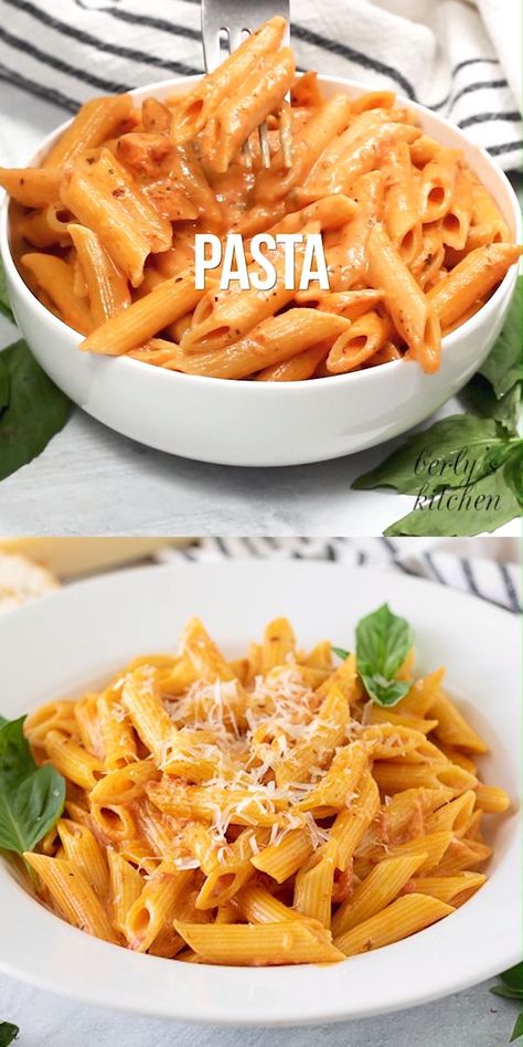 Resep Starbuck, Types Of Pasta, Creamy Tomato Pasta, Makanan Italia, Resep Pasta, Resipi Kek, Food Video, India Food, Tomato Pasta