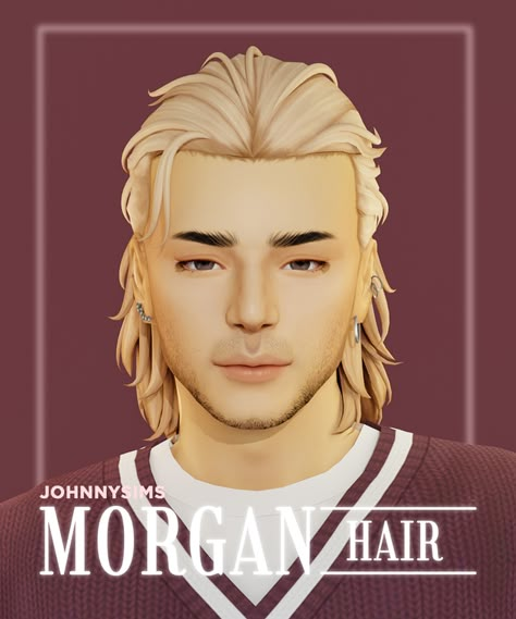 Sims 4 Hair Male, Sims 4 Family, Pelo Sims, Male Hair, Tumblr Sims 4, Masculine Feminine, Sims 4 Mm, Sims 4 Collections, Sims Hair