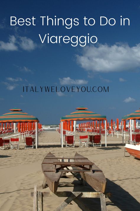 Italy Regions, Viareggio Italy, Italy Places, Italy Restaurant, Italy 2023, Honeymoon Trip, Italian Beaches, Italy Beaches, Italy Honeymoon