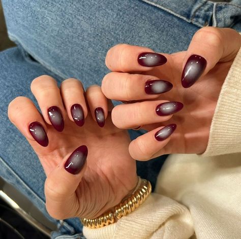 Fall Ombre Nails, Fall Colored Nails, Nail Ideas For Fall, Ombre Nail Colors, Xmas Nail Designs, Fall Ombre, Simple Fall Nails, Fall Nail Trends, Autumn Nail