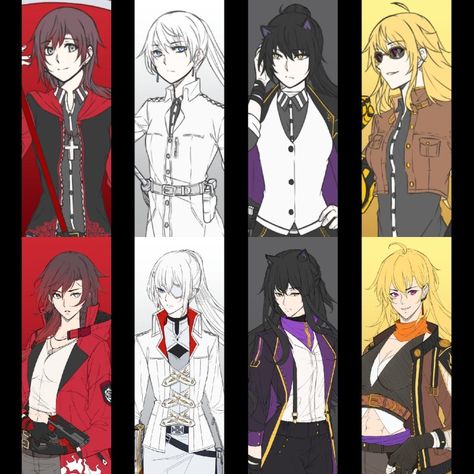 Rwby Genderbend, Rwby Neo, Rwby Rose, Rwby White Rose, Minecraft Ender Dragon, Rwby Bumblebee, Comic Inspiration, Rwby Red, Rwby Characters