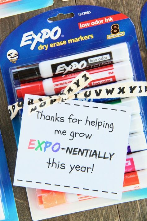 Expo Marker Teacher Gift Idea Teacher Gift From Student Teacher, Student Teaching Gifts For Teacher, Cooperating Teacher Gifts Goodbye, Student Teacher Goodbye Gifts, Gifts For Cooperating Teacher, Cooperating Teacher Gifts, Mentor Teacher Gifts Student Teaching, Teacher Gifts From Student Teacher, Gift For Mentor Teacher