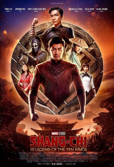 Ten Rings, Marvel Movie Posters, Shang Chi, Superhero Poster, Marvel Superhero Posters, Avengers Comics, Lego Dc, Marvel Comics Wallpaper, Marvel Posters