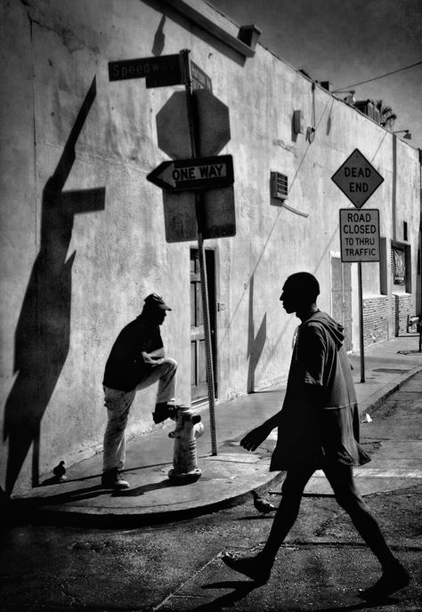 "Standing on a street corner waiting for no one is power.' -- Gregory Corso Street Corner, Cities Around The World, Bnw Photography, Photo B, Types Of Photography, Black White Photos, Street Photo, Artistic Photography, Photography Editing