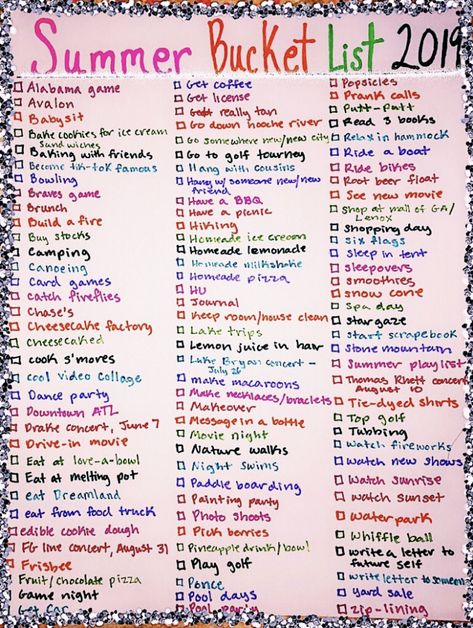 Summer Bucket List Aesthetic Poster, Summer Bucket List 2024 Poster, Summer Bucket List Ideas 2024 Poster, Diy Summer Bucket List Poster, Summer List Ideas, Health And Fitness Aesthetic, Game Room Home, Summer Bucket List For Teens, Summer Bucket List Bullet Journal