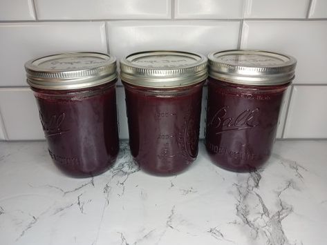 Grape Jam Recipe - Monica's Scratch Kitchen Red Grape Jam, Grape Jam Recipe, Catawba Grapes, Homemade Grape Jelly, Freezer Jam Recipes, Grape Jam, Home Canning Recipes, Canning Jam, Canning Supplies