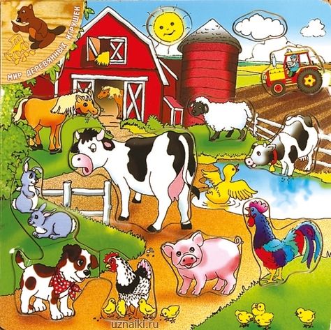 Farm Animal Clipart, Farm Animals Decor, Cactus Pictures, Farm Animal Crafts, Baby Farm Animals, School Painting, Barnyard Animals, Farm Party, Picture Story