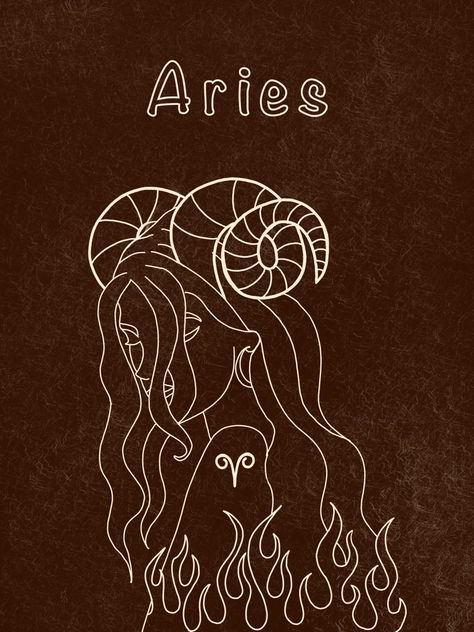 Aries Zodiac Painting, Aries Goddess Art, Zodiac Art Drawing, Zodiac Aries Art, Aries Drawing, Aries Wallpaper, Arte Aries, Sagittarius Art, Venus Art