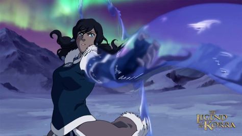 Her hair #Love Korra Waterbending, Korra Season 2, Avatar The Legend Of Korra, Republic City, Anime Avatar, Korra Avatar, The Legend Of Korra, Team Avatar, Fire Nation