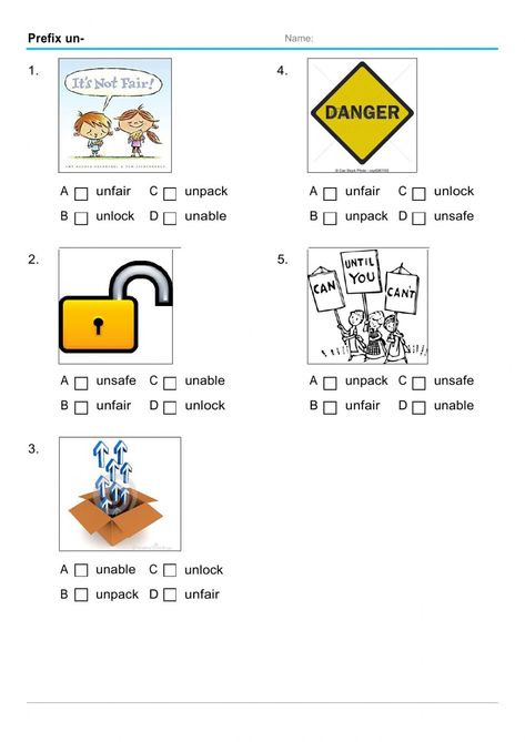 Prefix -un worksheet Revision English, Prefix Un, Word Structure, Advance English, Esl Vocabulary, Teaching Phonics, English Lessons For Kids, English As A Second Language (esl), English As A Second Language