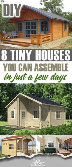 It seems that tiny house movement is sweeping up the nation and home improvement channels and the trend is only growing. There is a tremendous interest in custom and prefab tiny houses, tiny house floor plans, DIY storage hacks, and decoration ideas for small spaces. #tinyhouses #tinyhouseplans #tinyhousekits #diyproject Prefab Tiny Houses, Prefab Tiny House Kit, Diy Storage Hacks, Tiny Cottages, Tiny House Kits, Storage Hacks Diy, Pre Fab Tiny House, Diy Tiny House, Tiny House Floor Plans