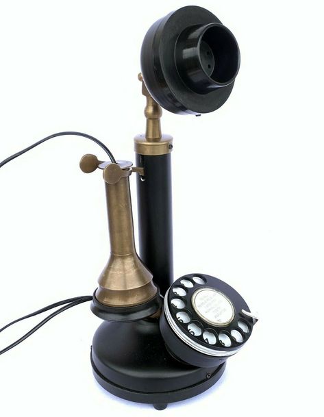 1920s Telephone, Corded Telephone, Candlestick Telephone, Vintage Landline Phone, 1940s Telephone, 1930s Telephone, Vintage Style Home, Antique Desk, Telephones