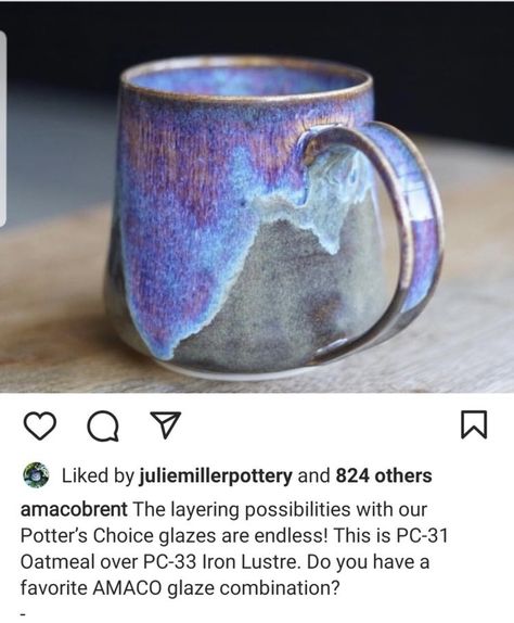 Oatmeal Amaco Glaze, Amaco Oatmeal Glaze Combinations, Iron Luster Glaze Combinations, Mayco Glaze, Glazing Ideas, Glaze Combinations, Glaze Combos, Glaze Ideas, Pottery Glaze