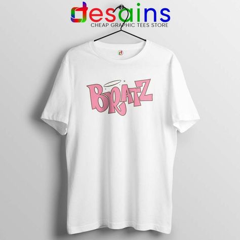 90s Tshirt Design, Bratz Shirt, Y2k Shirts, Retro Outfit, Brat Doll, Cheap Graphic Tees, Tshirt Fashion, Fashion Enthusiast, Tee Shirt Dress