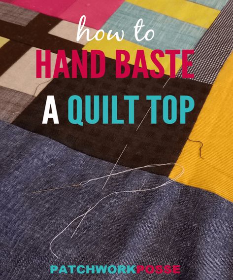 Basting A Quilt, Quilt Instructions, Pretty Quilts, Quilting 101, Quilt Tips, Fabric Crafts Diy, Knitting Group, Quilt Care, Top Sewing