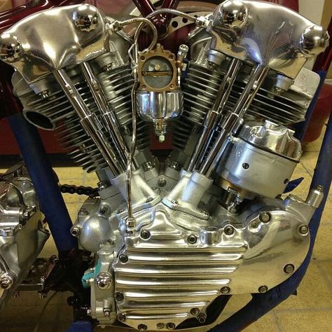 Knuck Knuckle Head, Harley Davidson Engines, Motor Art, Hd Motorcycles, Harley Davidson Knucklehead, Antique Motorcycles, Vintage Cafe Racer, Harley Davidson Parts, Bike Engine