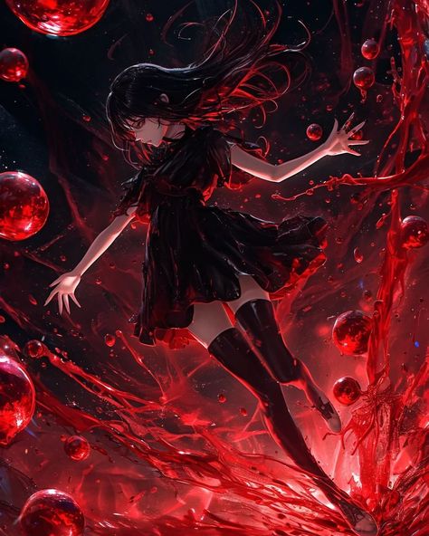 Dark Fantasy 😈 Blood Dance 🩰🩸❤️ #art #glitter #beautiful #digitalart #aiart #ai #fantasy #follow #follow4more #comment #like #share #fairytale #artwork #fantasy #follow #sweet #instagood Blood Mage Art, Fairytale Artwork, Blood Witch, Blood Magic, Blood Mage, Vampire Stories, Dante Devil May Cry, Female Character Concept, World Of Darkness