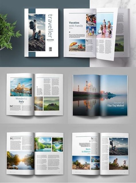 Raygun Magazine, Travel Magazine Design, Travel Magazine Layout, Design De Configuration, Minimal Layout, Layout Magazine, Cereal Magazine, Fashion Editorial Layout, Mises En Page Design Graphique