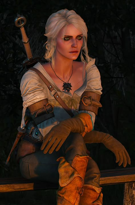 The Witcher Wild Hunt Ciri, Ciri Witcher Game, Ciri Witcher Art, Cirilla Art, Ciri Aesthetic, Witcher 3 Ciri, Witcher 3 Yennefer, The Witcher Ciri, Witcher Characters