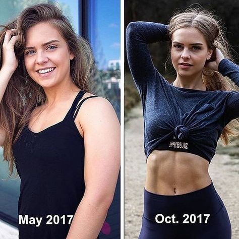 I love this transformation ❤ . Follow @girl.workouts for the best fitness motivation and more 💪 . Credi Trasformarsi Facendo Fitness, Transformation Du Corps, Transformation Fitness, Motivation Goals, Diet Vegetarian, Body Motivation, Motivation Fitness, Sport Motivation, Fitness Transformation