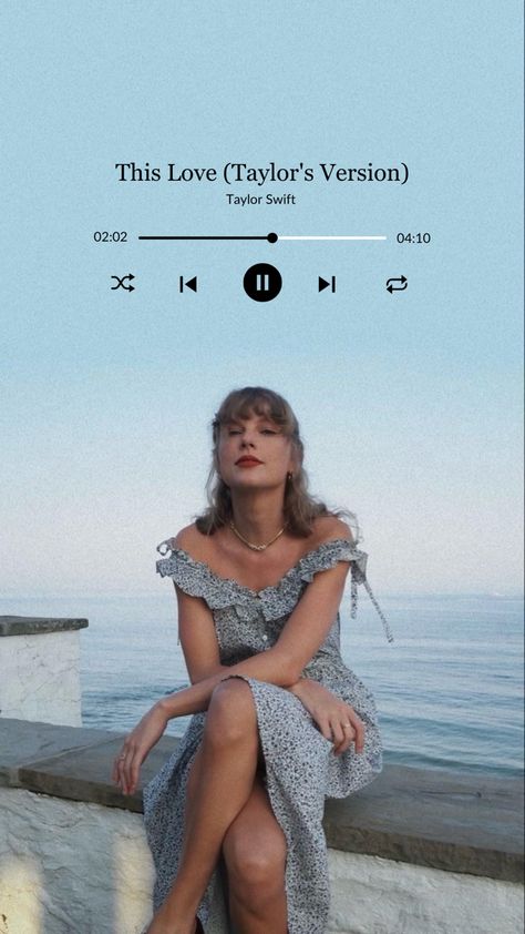 Taylor Swift - This Love (Taylor's Version) song Wallpaper Taylor Swift 1989 Taylor's Version Wallpaper, Summer Taylor Swift Wallpaper, This Love Taylor Swift, Taylor Swift This Love, Taylor Swift Love Songs, Song Wallpaper, Summer Taylor, Swift Wallpaper, Swift Photo