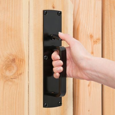 V1394 Gate Thumb Latch - N109-050 | National Hardware Wood Fence Gates, Black Gate, Outdoor Gate, Gate Locks, Gate Latch, Electric Gate Opener, Gate Hardware, Electric Fence, Metal Fence