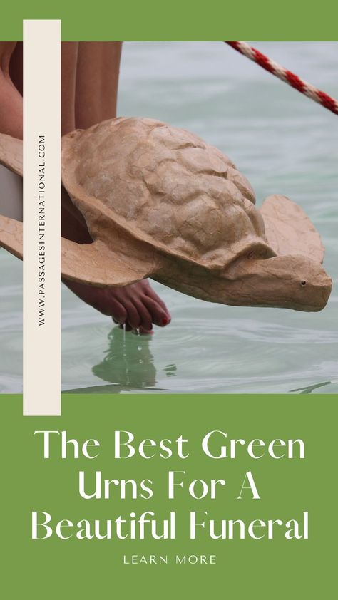 The best green urns for a beautiful funeral Biodegradable Urns For Water, Promote Small Business, Cremation Ashes, Natural Branding, Organic Living, Keepsake Urns, Eco Living, Eco Friendly Living, After Life