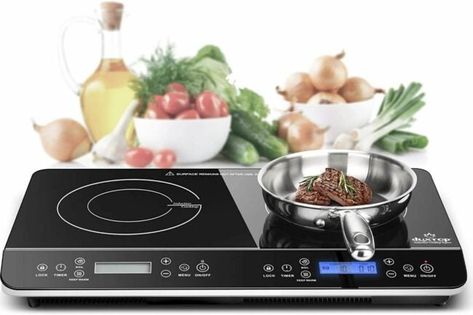 Whether for a small space or a well-equipped kitchen in need of an extra burner, the best hot plate can accommodate. See the top appliances reviewed here. Induction Stove Top, Double Burner, Induction Stove, Glass Cooktop, Keep Food Warm, Hot Plates, Electric Cooktop, Electric Stove, Hot Plate