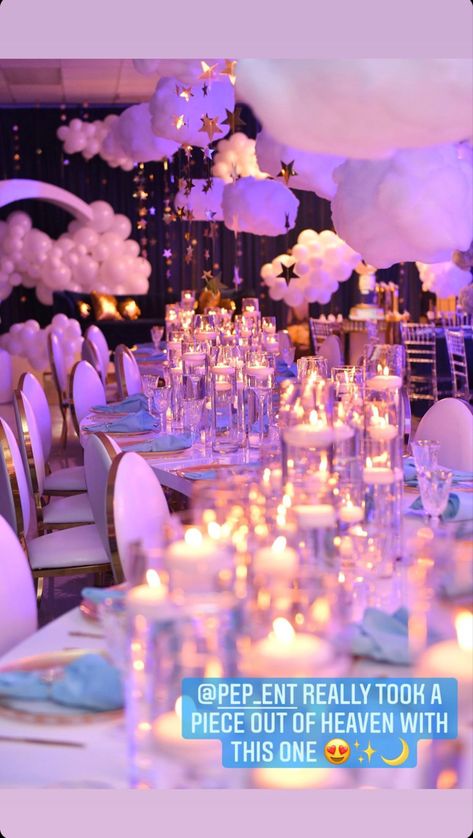 Dream Big Party Theme, Dreamland Birthday Theme, It Was All A Dream Party Theme, Sky Is The Limit Party Theme, Cloud Theme Quinceanera, Cloud Sweet 16, Dreamland Party Theme, Cloud 9 Dance Theme, Cloud 9 Sweet 16