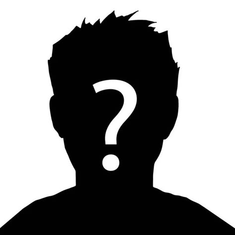 Unknown Picture Profile, Male Silhouette, Comic Room, Unknown Picture, Person Silhouette, Unknown Person, Hidden Identity, Green Screen Footage, Person Icon