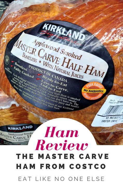 How To Cook Half A Ham, Easter Boneless Ham Recipes, Boneless Half Ham Recipes, How To Cook A Boneless Ham, Costco Ham Recipes, Boneless Carver Ham Recipes, Kirkland Ham Recipe, Half Ham Recipes, Costco Ham