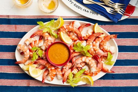 Poached Shrimp So Good You'll Make It For Every Party Louisiana Meals, Dipping Sauce Recipes, Poached Shrimp, Shrimp And Crab Boil, Tailgate Ideas, Comeback Sauce, Seafood Shrimp, Creole Mustard, Breakfast Party Foods