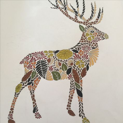 Animal Kingdom Colouring Book, Millie Marotta Animal Kingdom, Millie Marotta, Animal Totem, Deer Art, My Animal, Adult Colouring, Animal Totems, Colouring Book