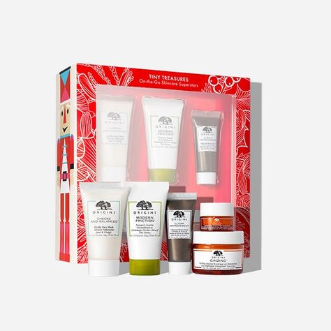 Origins Skincare, Honey Mask, Makeup Accesories, Christmas Sack, Skincare Essentials, Gentle Exfoliator, Skin Care Gifts, Makeup Gift, Eye Brushes