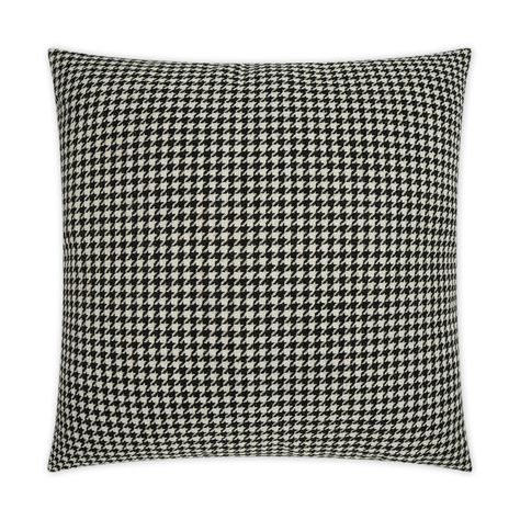 Indoor Archives | D.V. KAP Home Houndstooth Pillows, Sunbrella Pillows, Houndstooth Fabric, Black Throws, Black Throw Pillows, Black Houndstooth, Glam Decor, Pillow Collection, Decorative Accents