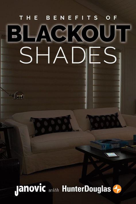 Are you ready to hibernate for the winter? Hunter-Douglas blackout blinds and shades from Janovic will not only keep the light out, but can help to keep the warmth in! With a wide variety of colors and styles, you're sure to find the perfect blinds or shades for your home. Read more on our blog! #bedroomblinds #blackoutblinds #hunterdouglasshades #windowshades # blackoutbedroom #janovic #janovicwindowshades #thecolorauthority #blackoutshadesbedroom #blackoutshadeswindows Roller Blinds Living Room, Hunter Douglas Shades, Antique Dining Rooms, Metal Blinds, Honeycomb Shades, Aluminum Blinds, Blackout Shades, Bedroom Blinds, Blackout Blinds