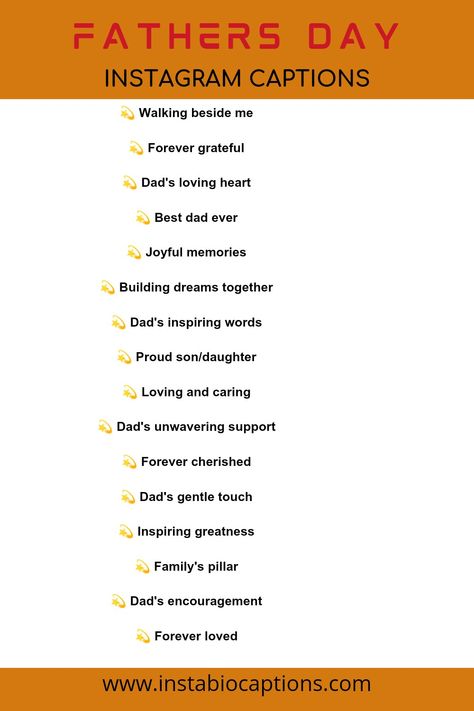 Celebrate Father's Day with heartfelt captions to honor the incredible bond between you and your father.  Explore my best collection of Father's Day captions that perfectly capture the love, gratitude and appreciation you feel.  Share your appreciation and make this Father's Day truly special with these memorable captions Well Spent Day Caption Family, Father And Daughter Captions, With Honors Caption, One Word Caption For Father, Father’s Day Caption Instagram, Father Day Captions, Father Daughter Captions Instagram, Appreciation Caption, Father Captions