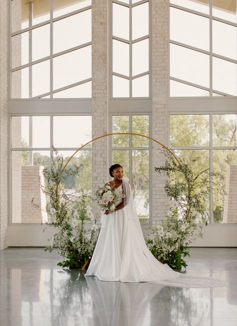 Wedding Arch Greenery, Woodlands Wedding, Woodland Wedding Venues, Hannah Taylor, Peach Orchard, Circle Arch, Wedding Alters, Orchard Wedding, Wedding Ceremony Arch