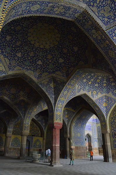 Shah Mosque-a mosque in Isfahan, Iran.It was built during the Safavid dynasty under the order of Shah Abbas I of Persia.It was also known as the Imam Mosque after the Iranian Revolution.It is regarded as one of the masterpieces of Persian architecture in the Islamic era. Its construction began in 1611, and its splendour is mainly due to the beauty of its seven-colour mosaic tiles and calligraphic inscriptions. Persian Mosque, Shah Mosque, Iranian Revolution, Shah Abbas, Safavid Dynasty, Isfahan Iran, Persian Architecture, The Masterpiece, North Africa